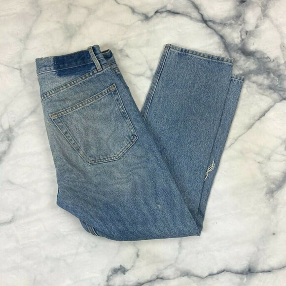 FRAME Rigid Re Release Le Original Taper Jeans Size 27 The Bungalow Button Fly - Picture 3 of 13